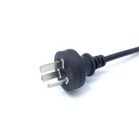 国标三插品字尾电源线台式电脑三孔显示器电饭锅打印机带插头线-直头1.8米0.5平方包铝（500W内)3条装