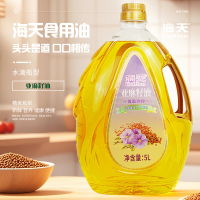 海天 亚麻籽油 5L水滴壶