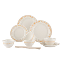 唯都 餐具整套麦田守望餐具12件套W-CJ5412