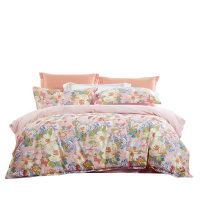 富安娜 床上用品纯棉四件套-南巷清风203*229cm