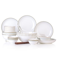 朵彩自然之韵32头骨质瓷餐具DC-B3205T