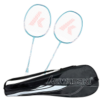 川崎 清爽一夏羽毛球拍运动送清凉套装IRON-007(套装C13)湖水蓝