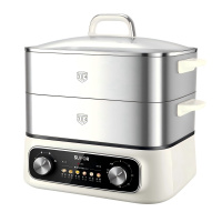 苏泊尔（SUPOR）电蒸锅电煮锅电多功能锅家用蒸包子锅 电热锅多用途锅 18L 双控双旋钮【ZN30FK69】