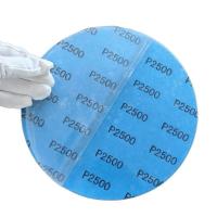 斑羚Goral 8英寸 背胶自粘 中性砂纸 金相研磨抛光砂纸100张/盒1盒装-φ200MMP2500