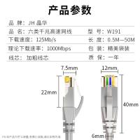 闪送必选晶华六类网线CAT6千兆家用工程电脑宽带路由器网络跳线货期3-6天|3M