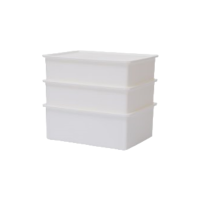 佳帮手简约衣物收纳盒3件套JBS-SNH-9130-JWT