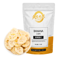 天生好果香蕉脆片120g*3包