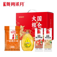 陇间柒月 大国粮仓B款（六月富硒大米2.5kg、玉米油1.8L、富硒西红柿挂面560g、富硒荞麦挂面560g）