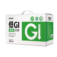 陇间柒月 低升糖富硒大米 1kg*5