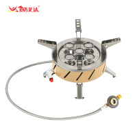 COLODA 酷龙达 CLD-KS166 户外便携卡式炉五星雷神灶猛火炉 卡其色