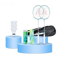 川崎羽毛球拍运动套装IRON-007（套装13）湖水蓝