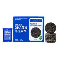 糖友厨房 - DHA藻油黑芝麻饼 165g