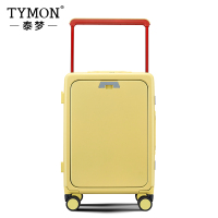 TYMON泰梦L1936漫步星空宽拉杆旅行箱大容量拉链箱20英寸柠檬黄