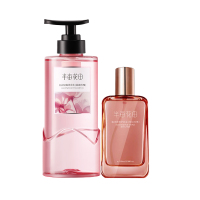 半亩花田 500g+100ml 自在轻盈洗发水+护发精油 晨露玫瑰