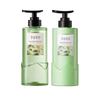 半亩花田 500g+500g 活力去屑洗发水+护发精华素 微风山茶+微风山茶
