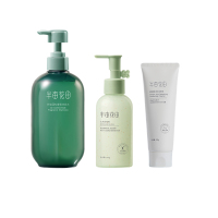 半亩花田 蓬松洗发去头皮啫喱洁面三件套 KJ13