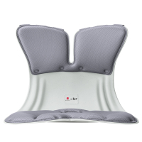 BKT BKT01D481CX2 人体工学护腰坐姿椅 加大版 气质灰-礼品版