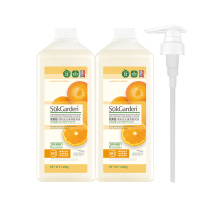 SUKGARDEN 蔬果园【餐具净组合】橘采星光果蔬餐具净 1280g*2瓶