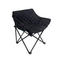 何大屋 HDW1695 夹棉加厚懒人月亮椅