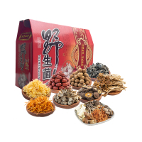 鲜山叔 菌菇类 干货大礼包 1155g