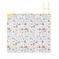 牧高笛(MOBI GARDEN OUTDOOR) NX21663022 超声波野餐垫200*200 阳光黄