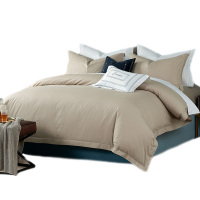 CARESEEN 康尔馨 A20420504250881 希尔顿克莱德100S全棉贡缎四件套香槟色 200*230CM