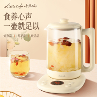 小画仙养生壶玻璃花茶壶煮茶器 LYSH-1805E 1.8L 白色