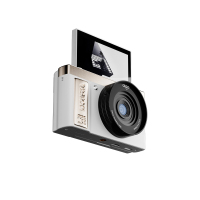 爱国者 E9 aigo数码相机翻转屏自拍微单高清128G 白色