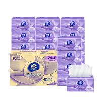 维达 VINDA V2882-A 棉韧软抽3层S码 108抽24包整箱