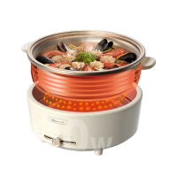 小熊 电火锅 多功能锅 火锅电煮锅 电炒锅 分体式火锅锅 5L DHG-P50F1