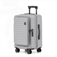 途帮(TobooG) 2105 商务前开密码登机箱 灰色 28寸
