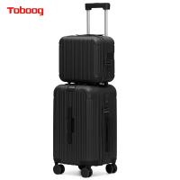 途帮(TobooG) 2203 可登机子母行李箱 14+20寸 黑色