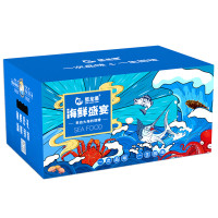 星龙港 海鲜礼盒/蒸蒸日上 4500g