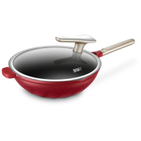 苏泊尔PC34NC01有钛不怕铲不粘炒锅.钛磨力2代34cm