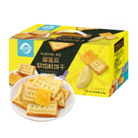 天生好果 榴莲派软馅料饼干 540克