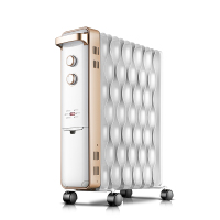 先锋 CY55MM-12 电热油汀取暖器 白色+金色