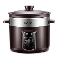 苏泊尔（SUPOR）电炖锅电炖盅煲汤中华炽陶老火汤还原明火烹饪特色功能电炖锅 【4升线下同款】DG40YK6-30