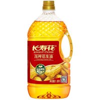 长寿花 压榨一级花生油 1.8L
