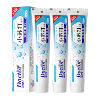 牙博士 去渍美白小苏打牙膏180g*3支 -YB