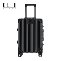 ELLE HOMME EH2309241 多功能铝框拉杆箱 24寸星耀黑