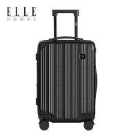 ELLE HOMME EH3301261 防刮耐磨万向轮拉杆箱 26寸神秘黑