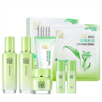 百雀羚 护肤套装草本精萃6件套+面膜5片/盒 -WH