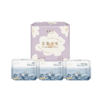 HERLAB 她研社 新疆天山棉亲肤极薄日夜用卫生巾组合（24片+3条） -LX