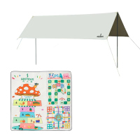 何大屋 HDW1523+HDW1814 潇洒人生天幕+童趣三种游戏野餐垫 plus版