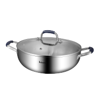 贝伦斯 BLS-GEHGS30 30cm企鹅三层钢鸳鸯火锅