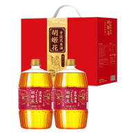 胡姬花 金衣玉食古法花生油 1.8L*2 礼盒装