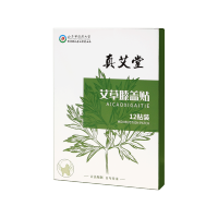 真艾堂 048 灼粹艾草膝盖贴12贴/盒 单盒装