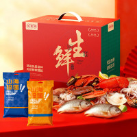 贝师傅 海鲜礼盒1698型-瑶池鲜贡 6900g