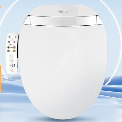 海尔(Haier)卫玺 智能马桶盖 电动坐便器盖 洁身器 即热式暖风款 柔光夜灯V3-200