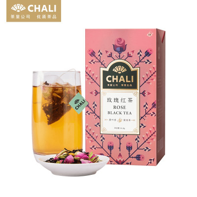 茶里ChaLi玫瑰红茶盒装54g